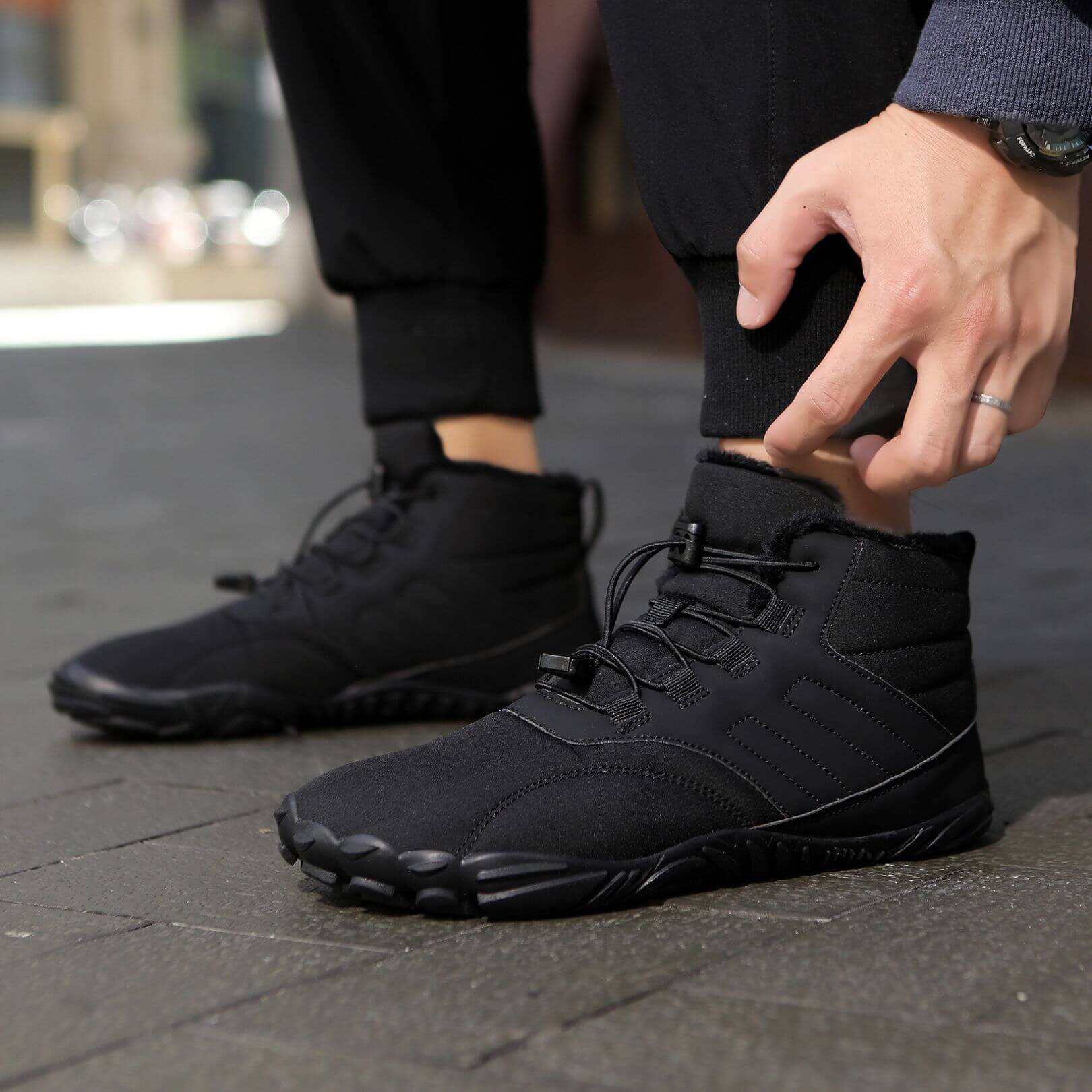 Gesunde, Warme und Wasserabweisende Barfußschuhe