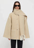 Merino | Luxusjacke mit Halstuch