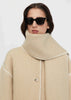 Merino | Luxusjacke mit Halstuch