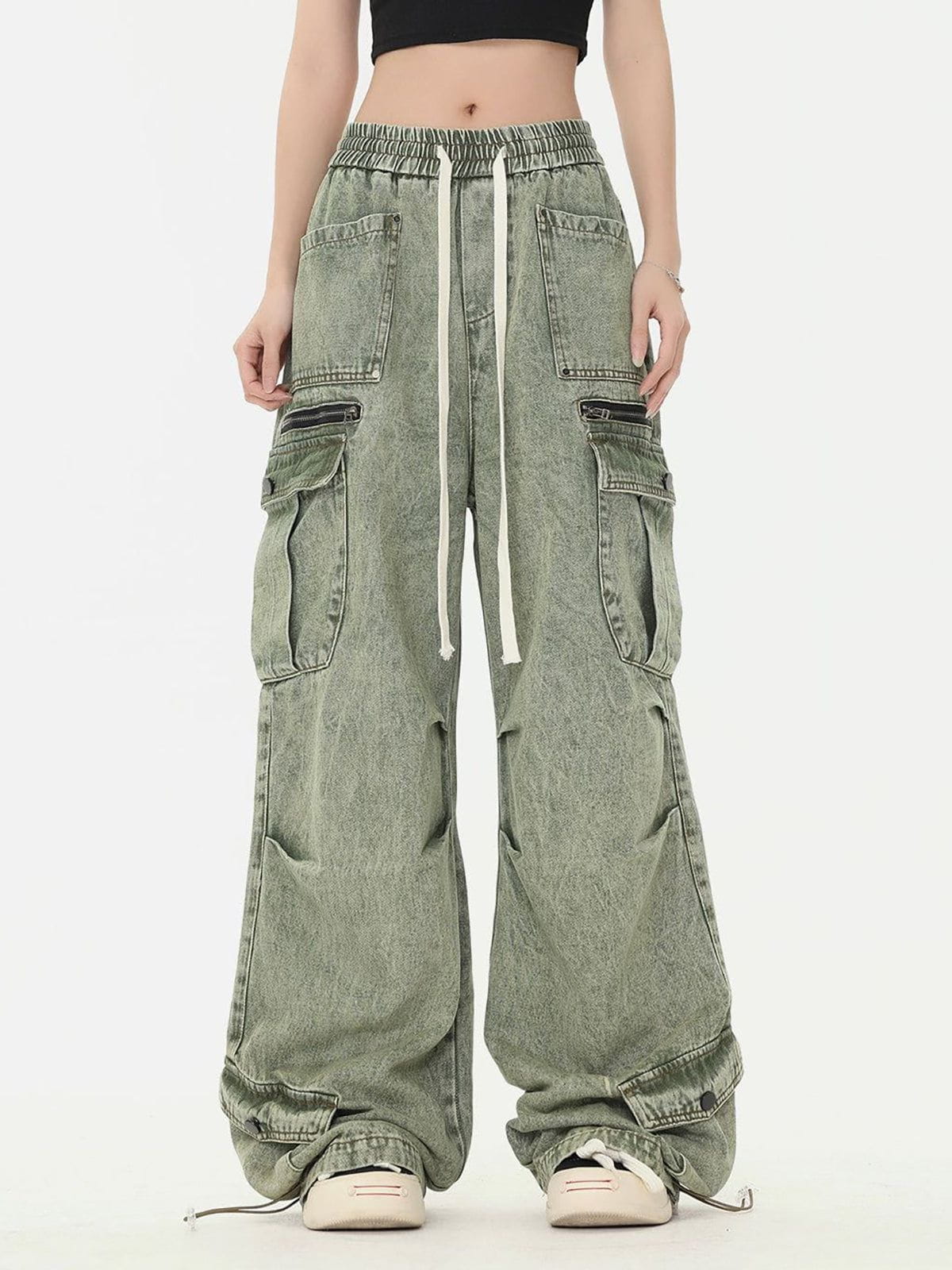 Esmée - Cargo Jeans mit Kordelzug