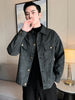 Bram | Trendige Kunstleder Herrenjacke Im Lässigen Biker-Stil