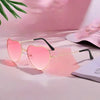 Lotte | Schicke Rosa Herzförmige Modebrille