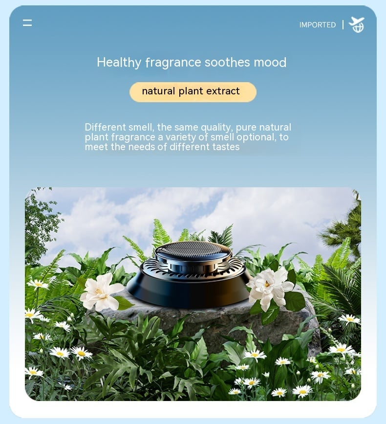 KineticFresh™ - Der perfekte drehende Duftspender für Ihr Auto.