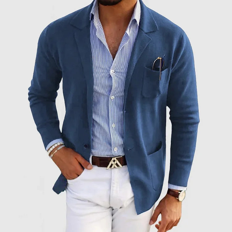 Lyle | Eleganter Herrenblazer mit lässigen Details