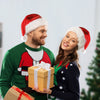 GlowSanta™ - Leuchtende Weihnachtsmütze mit LED-Lichtern für Kinder und Erwachsene.