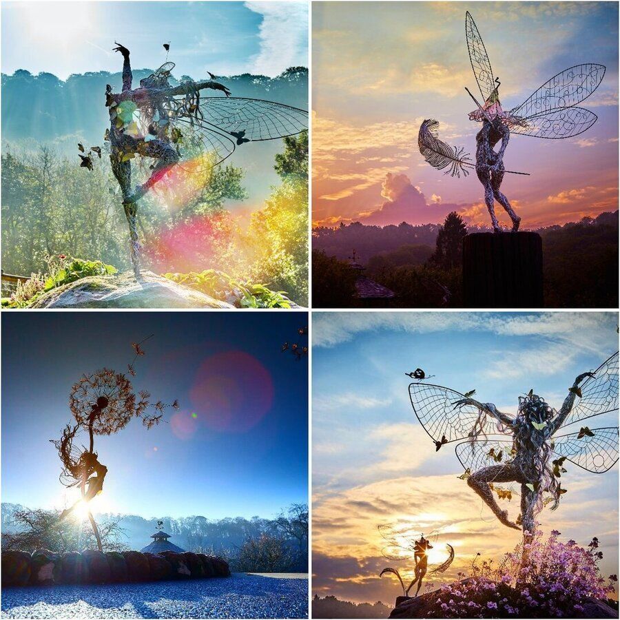 FairyCharm™ - Verzaubern Sie Ihren Garten mit magischen Metallfiguren.