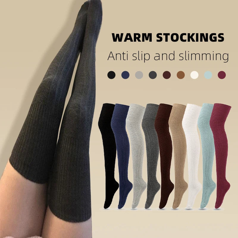 WolySocke™ Modische Socken aus Baumwollstrick für Frauen