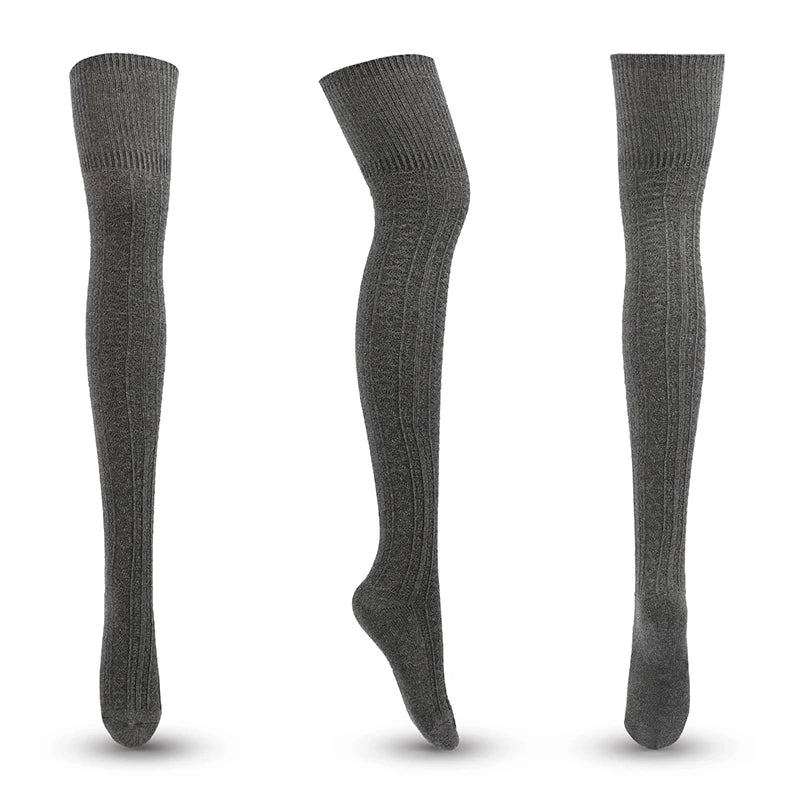 WolySocke™ Modische Socken aus Baumwollstrick für Frauen