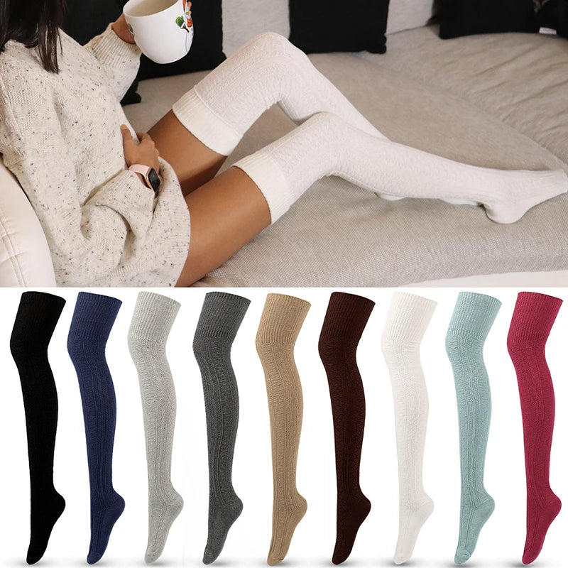 WolySocke™ Modische Socken aus Baumwollstrick für Frauen