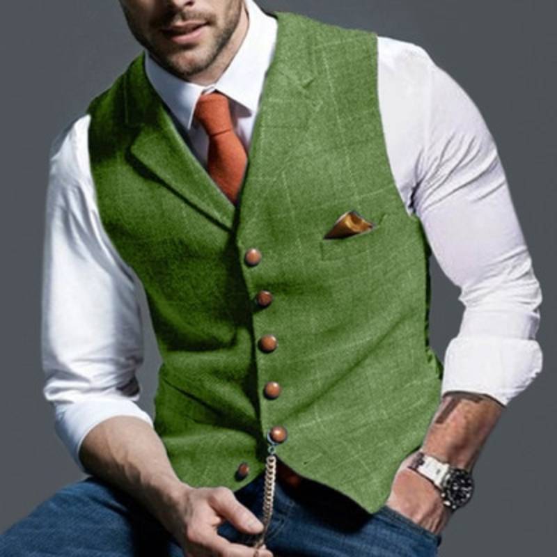 Boss | Business-like light checked waistcoat