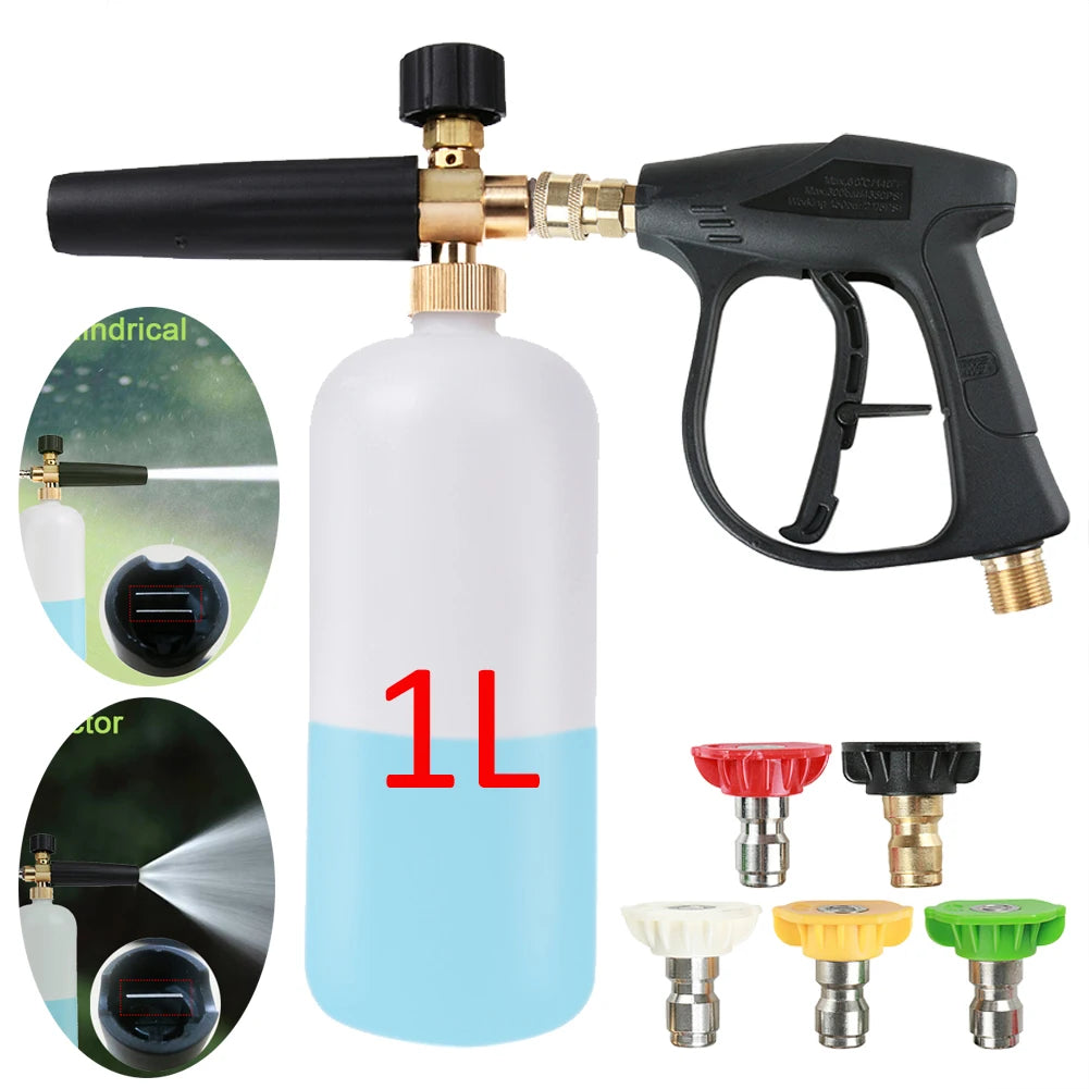 SprayBlaster™ - Der ultimative Schaumgenerator für eine mühelose Autoreinigung.