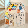 BusyHouse™ - Das ultimative Montessori-Holzspielzeug für Kinder