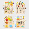 BusyHouse™ - Das ultimative Montessori-Holzspielzeug für Kinder
