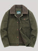 Sven | Warmer Fleece Herren-Knopfmantel