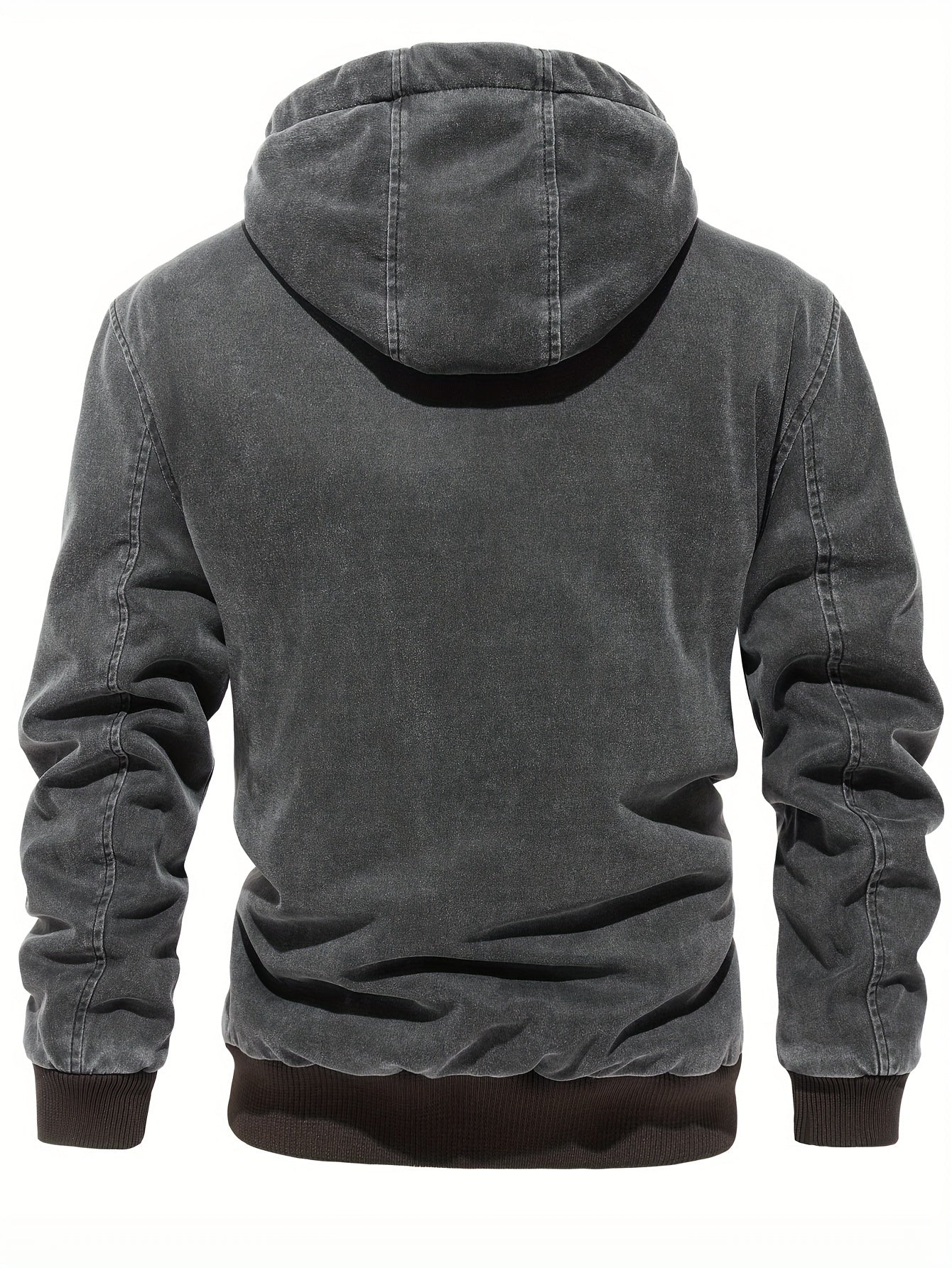 Tom | Abgenutzte Softshelljacke mit Kapuze