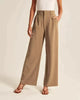 Saskia - Hose mit hoher Taille und weitem Bein