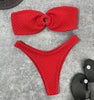 Luna | Trendiger & Sexy Trägerloser Bikini