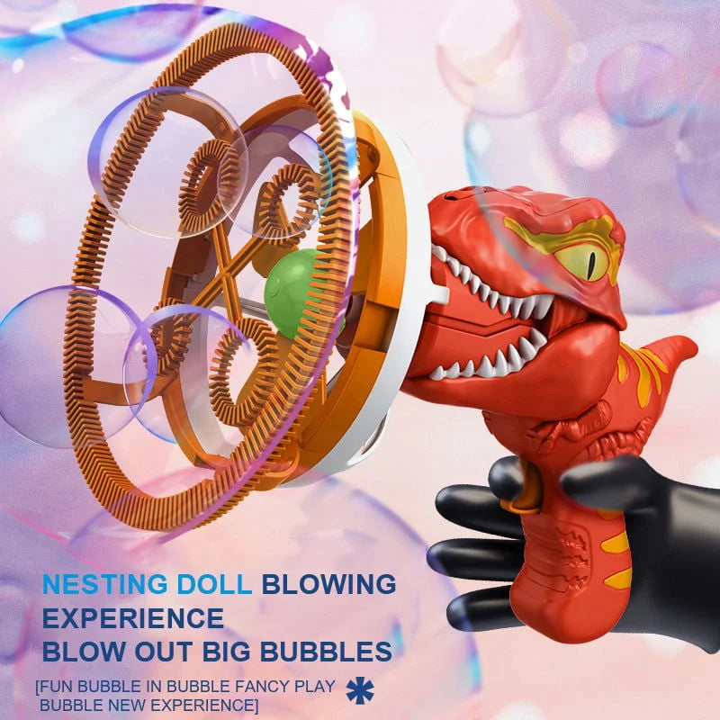 BubbleSaurus™ Elektrische Dinosaurier-Seifenblasenmaschine