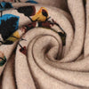 Isa - Bequemes Rollkragenkleid mit Blattmuster