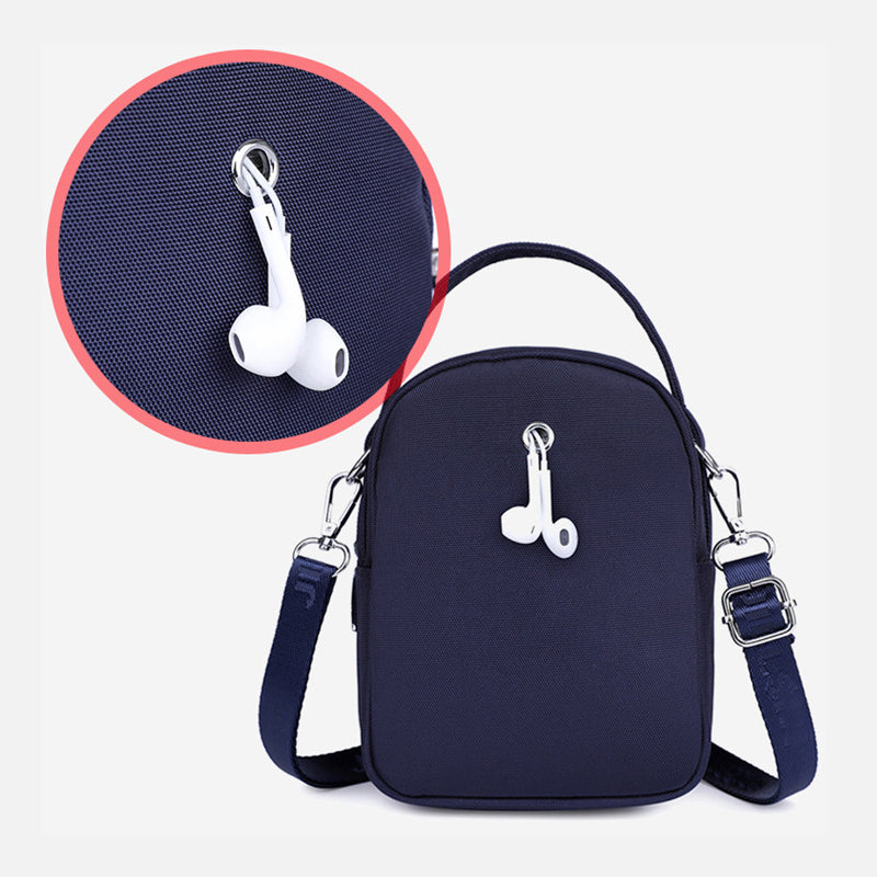 NiftyNylon™ - Ihre vielseitige, sichere und elegante kleine Umhängetasche.