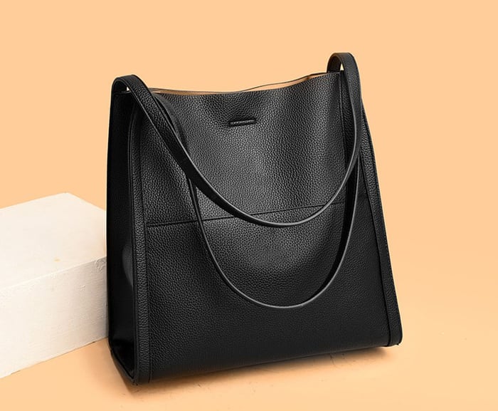 LuxuriaTote™ - Eleganz trifft auf Funktionalität in Leder | 60% RABATT