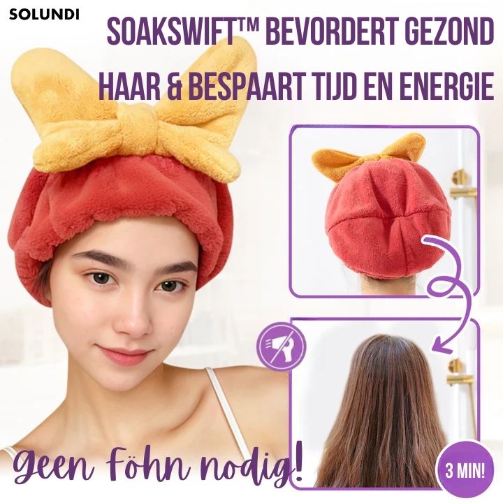 QuickDryWrap™ - Revolutionieren Sie Ihre Haarpflege mit unserem schnelltrocknenden Turban