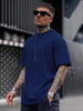 Pim | Effen heren T-shirt met hoge hals