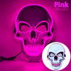 GlowSkull™ - LED-Totenkopfmaske mit Leuchteffekten für ein gruseliges Erlebnis.