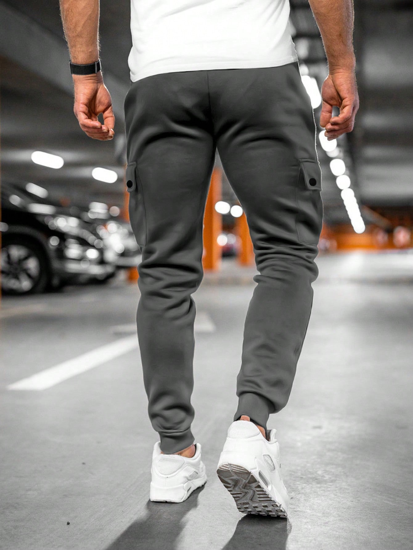 Tom | Heren joggingbroek met draai-omslag zak