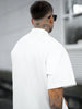 Pim | Effen heren T-shirt met hoge hals