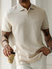 Polo | Heren basic poloshirt met korte mouw