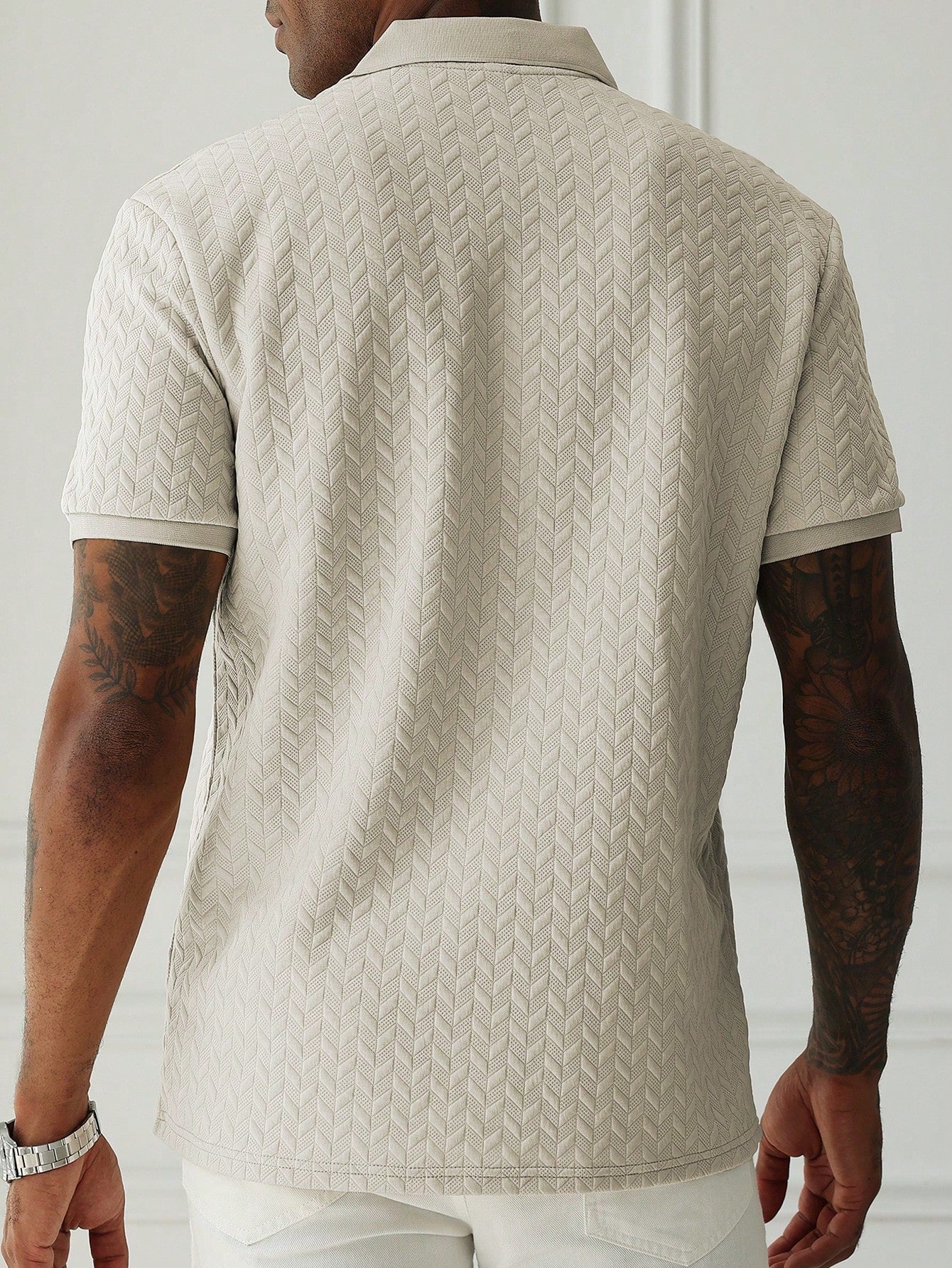 Polo | Heren basic poloshirt met korte mouw