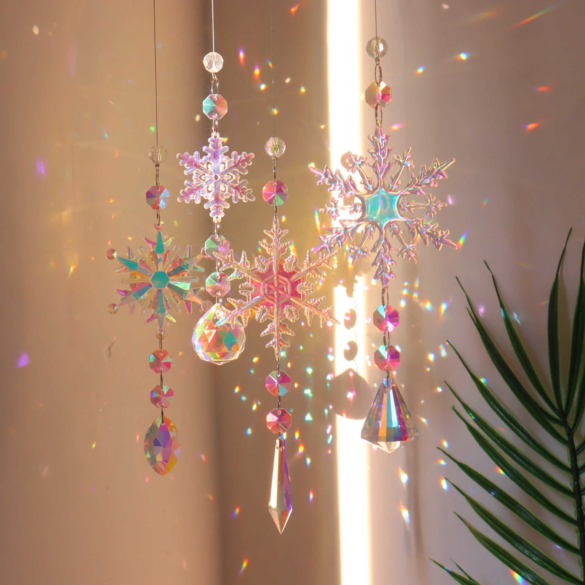 CrystalFlake™ Weihnachtsbaum-Dekoration | verleiht deinem Zuhause magischen Glanz