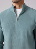 Joris | Herren-Strickpullover mit Reißverschluss und langen Ärmeln