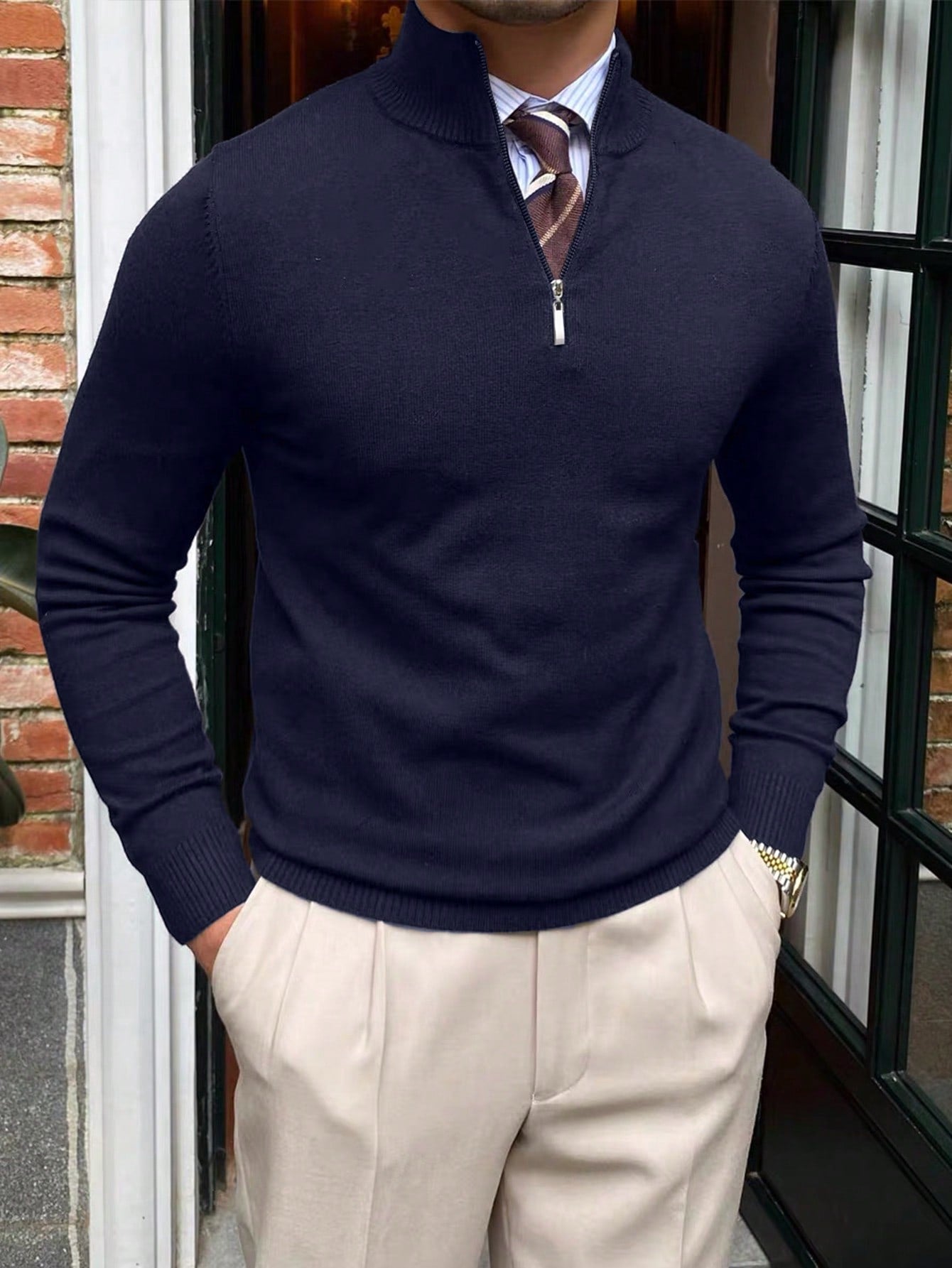 Piet | Rollkragenpullover für Herren im Old-Money-Stil