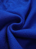Daan | Kapuzenpullover mit blauem Blumendruck und Thermofutter