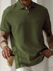 Polo | Heren basic poloshirt met korte mouw