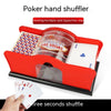 ShuffleMate™ – Handkurbel-Kartenmischmaschine für Poker, Blackjack und mehr