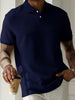 Polo | Heren basic poloshirt met korte mouw