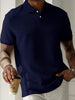 Polo | Heren basic poloshirt met korte mouw