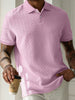 Polo | Heren basic poloshirt met korte mouw