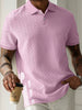 Polo | Heren basic poloshirt met korte mouw