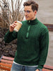 Tim | Lässiger Herrenpullover mit langen Ärmeln und Reißverschluss