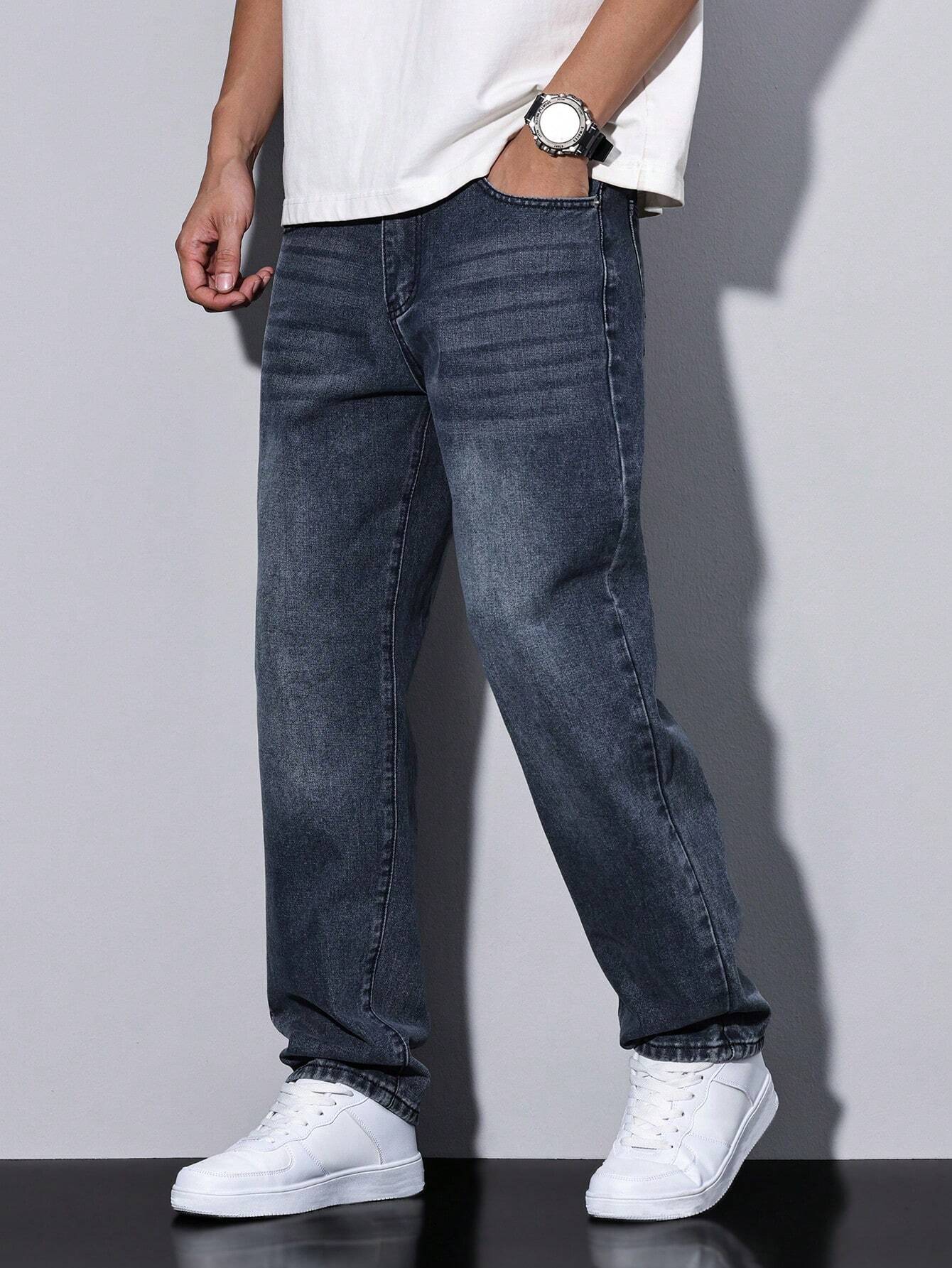 Lars | Casual Gewaschene Herrenjeans mit Geradem Schnitt