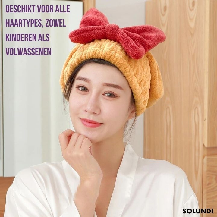 QuickDryWrap™ - Revolutionieren Sie Ihre Haarpflege mit unserem schnelltrocknenden Turban