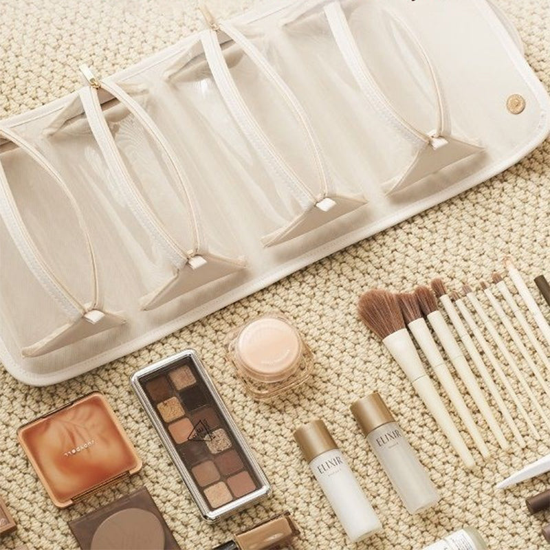 GlamRoll™ – Faltbare Kosmetiktasche mit großem Stauraum & elegantem Design!