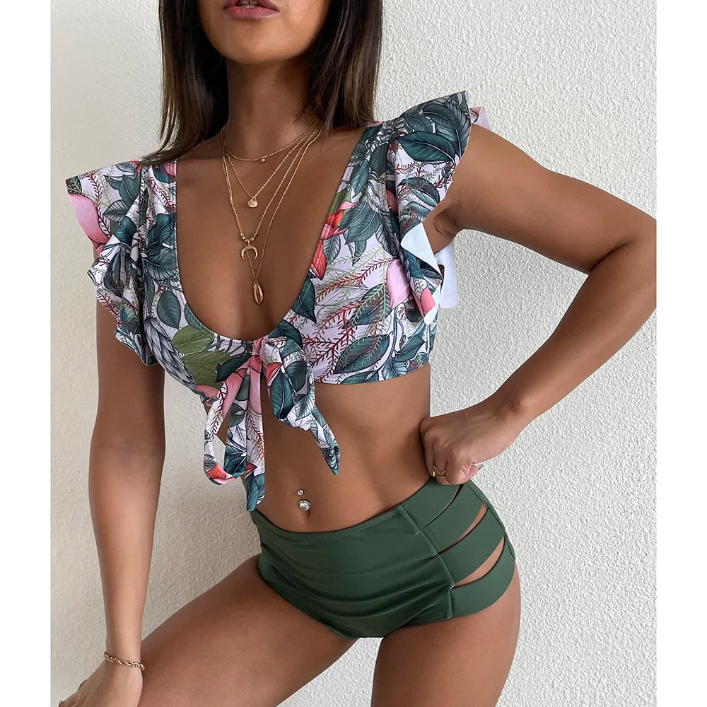 Eline | Farbenfroher & Sexy Bikini