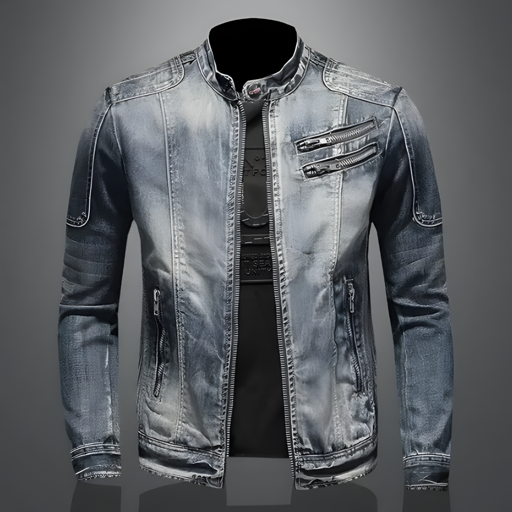 Daan | Retro-Jeansjacke für Herren