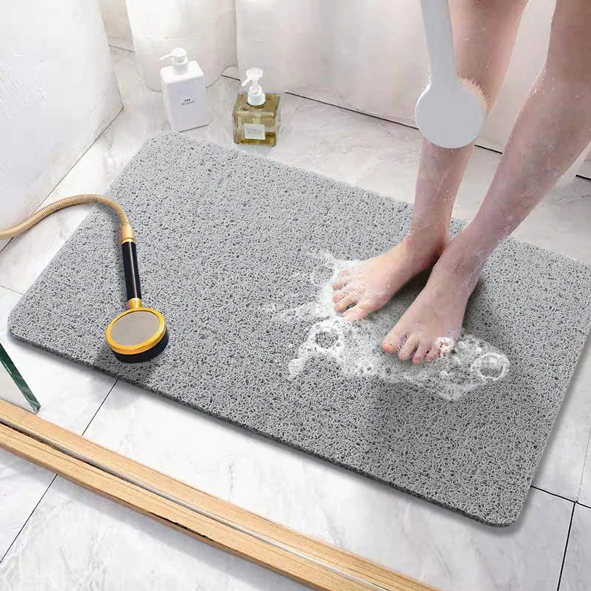 GripGuard™  Die ultimative Anti-Rutsch-Badematte