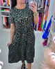 Eleganter Jurk Luipaard Druck Jeanine
